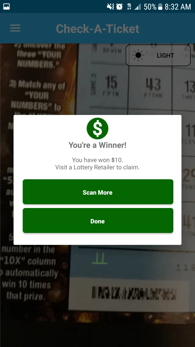 CA Lottery Official App - Screen 8