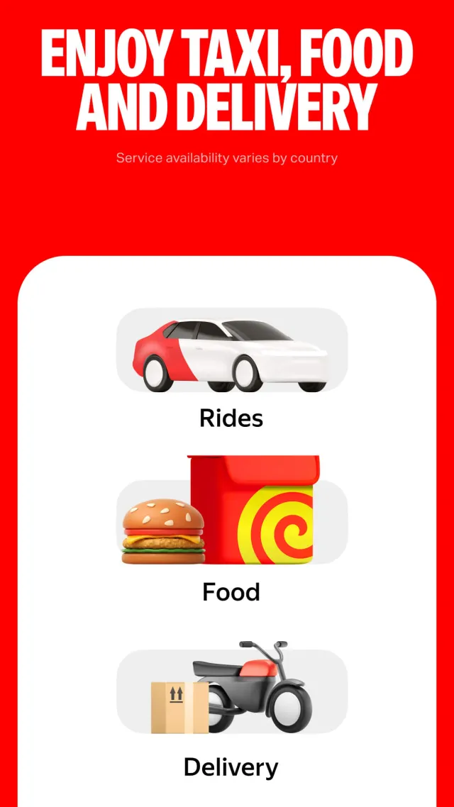 Yango: taxi, food, delivery - Screen 2