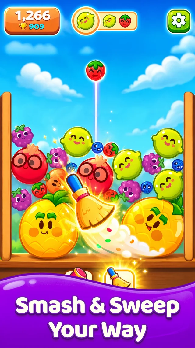 Fruit Merge Drop - Screen 4