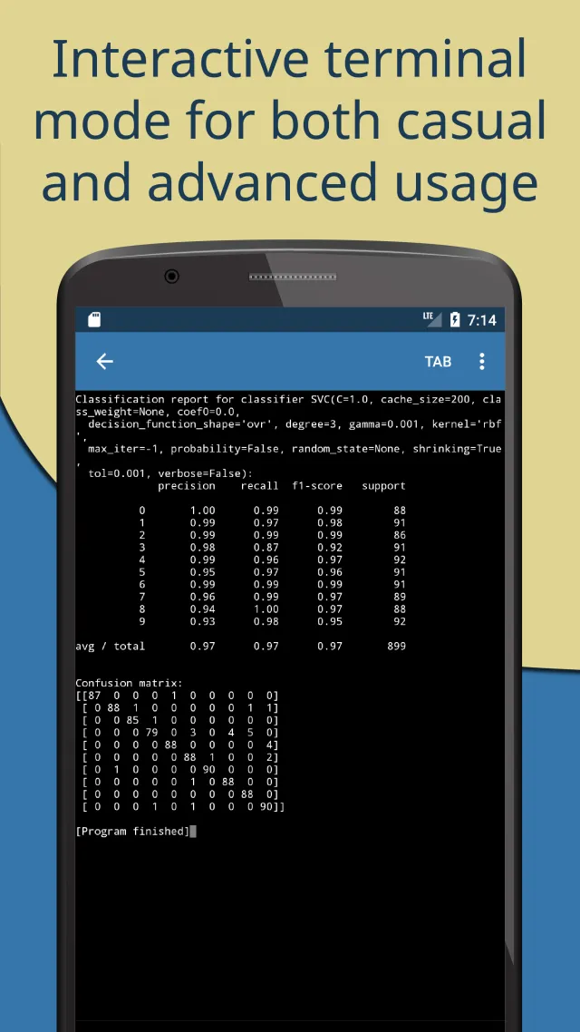 Pydroid 3 - IDE for Python 3 - Screen 2