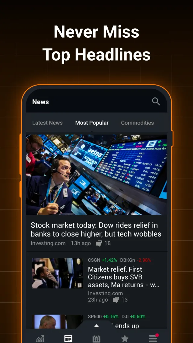 Investing.com: Stock Market - Screen 5
