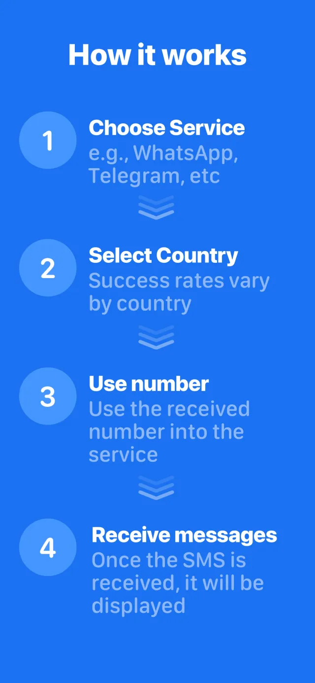 SMS Virtual - Receive SMS - Screen 4
