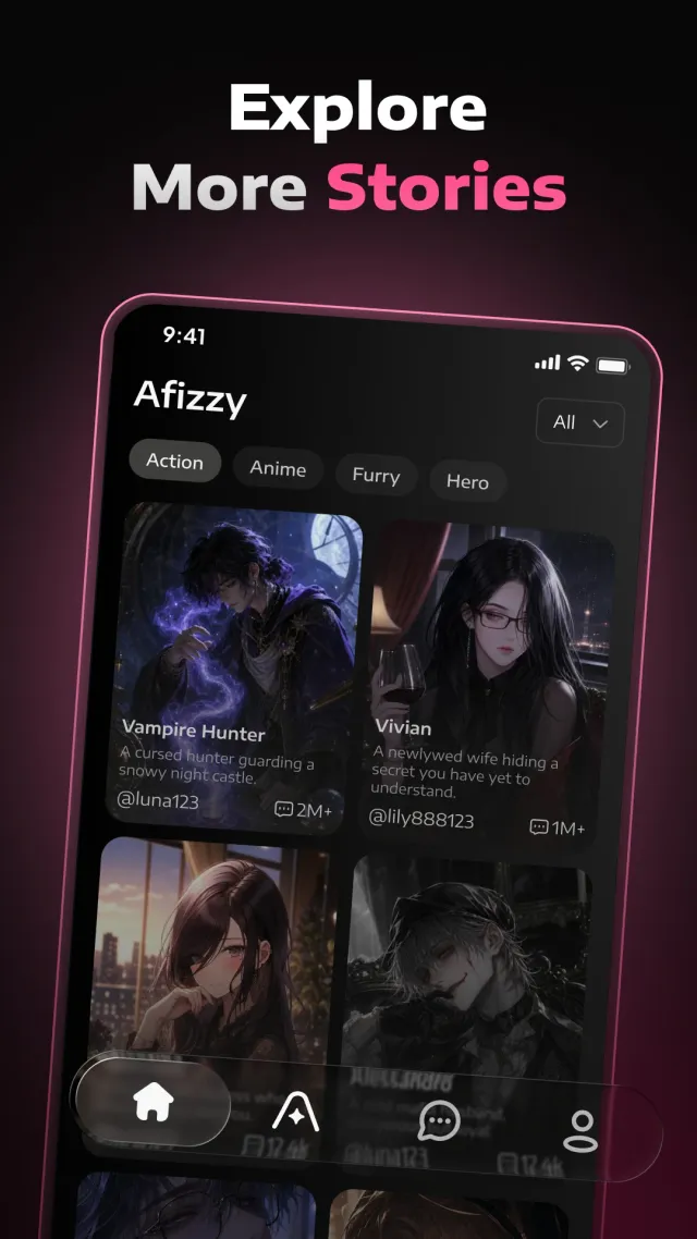 Afizzy - AI Character Chat - Screen 6