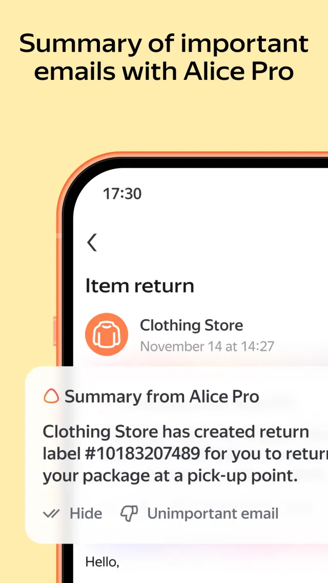 Yandex Mail: Email & Cloud - Screen 3