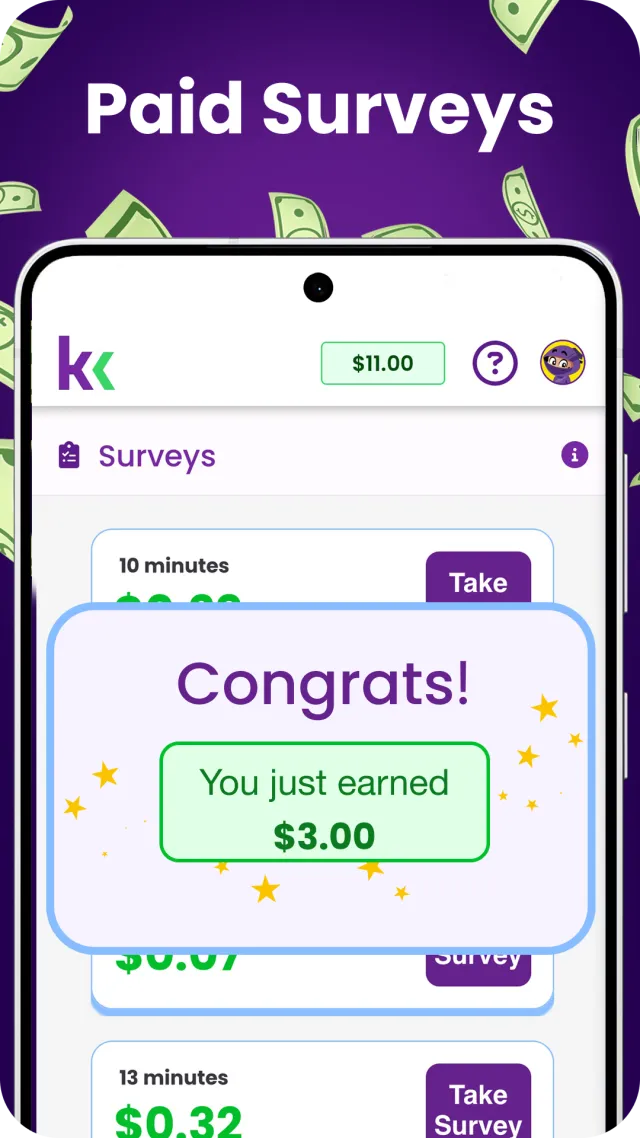 KashKick: Get paid to have fun - Screen 7