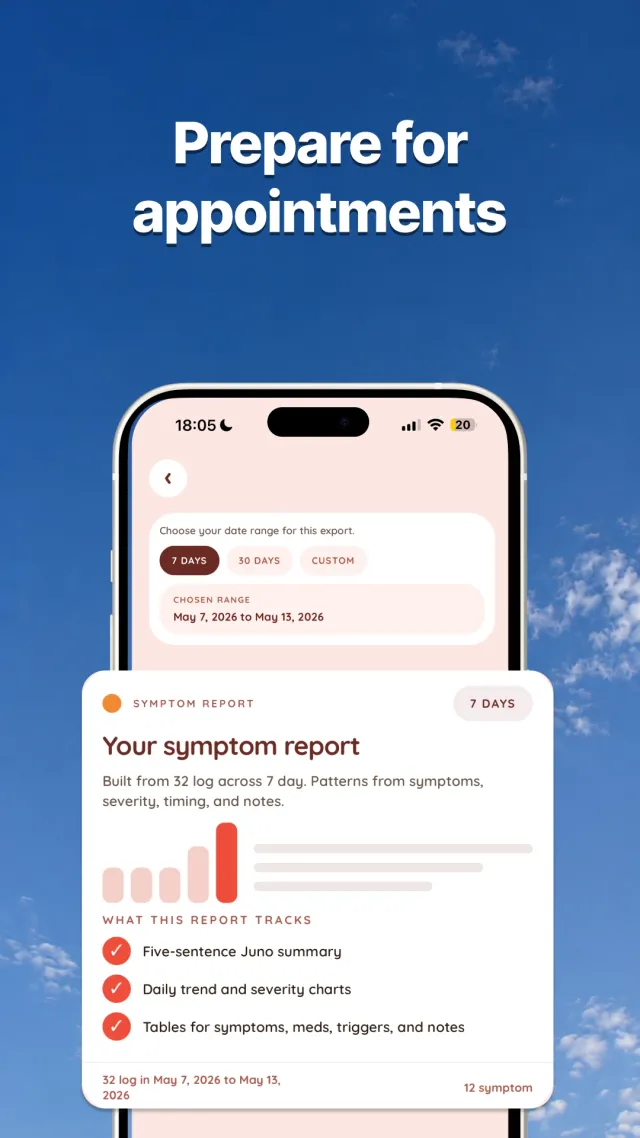 Juno: Chronic Illness Support - Screen 4