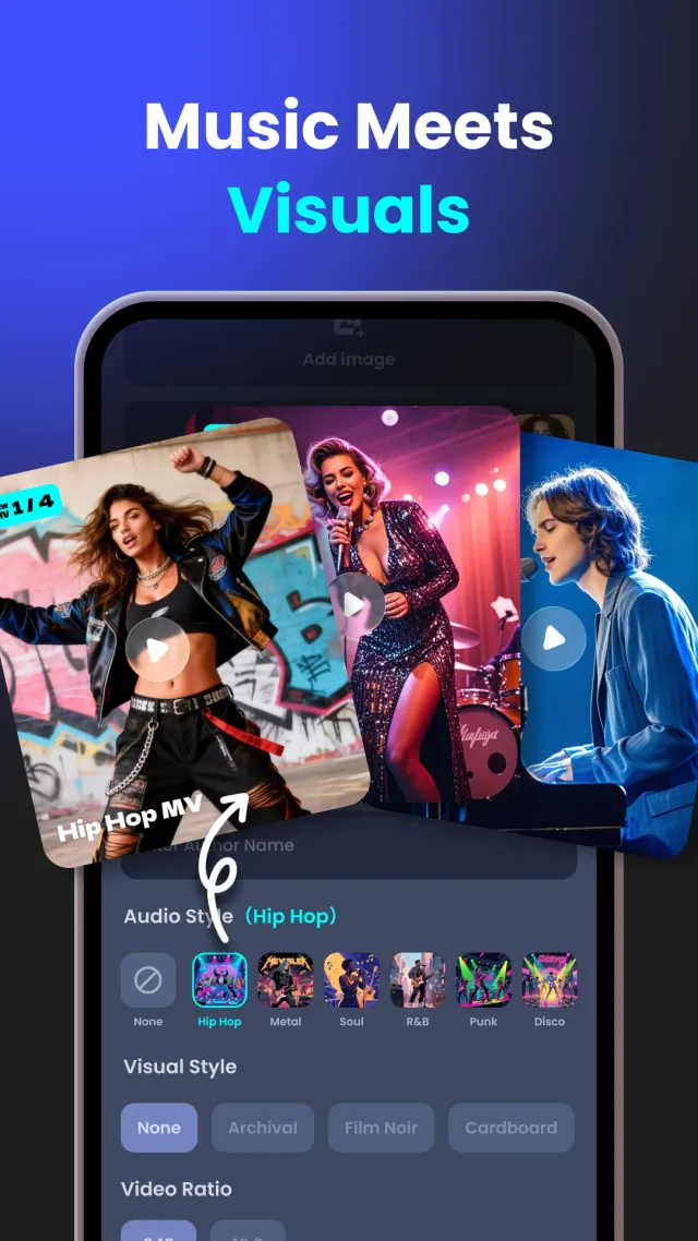 Muvio - AI Music Video Maker - Screen 3