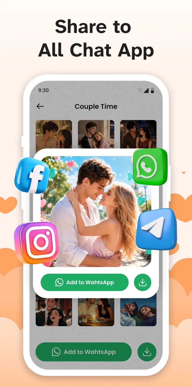 Romantic Sticker: Love Sticker - Screen 5