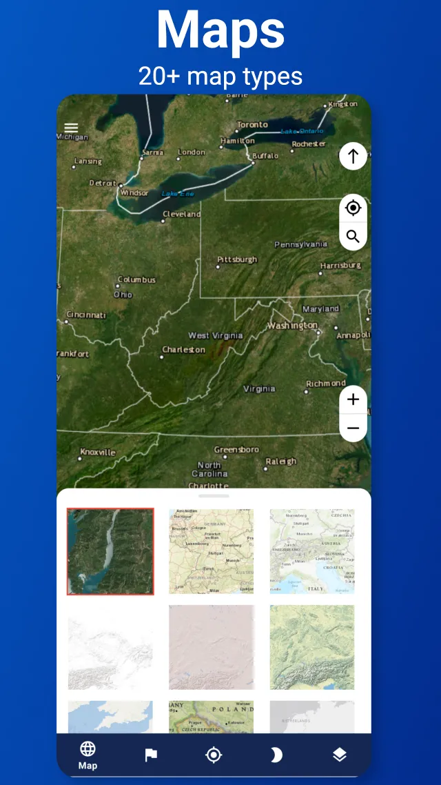 3D Earth Map - Satellite View - Screen 4