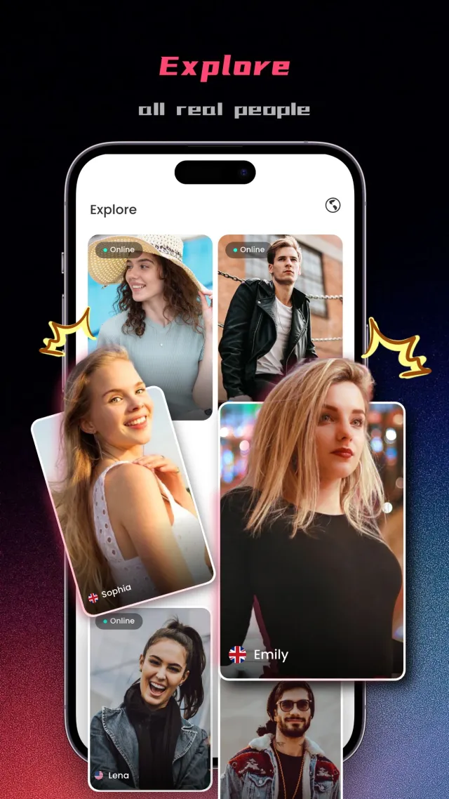 Bling - Video Chat - Screen 1