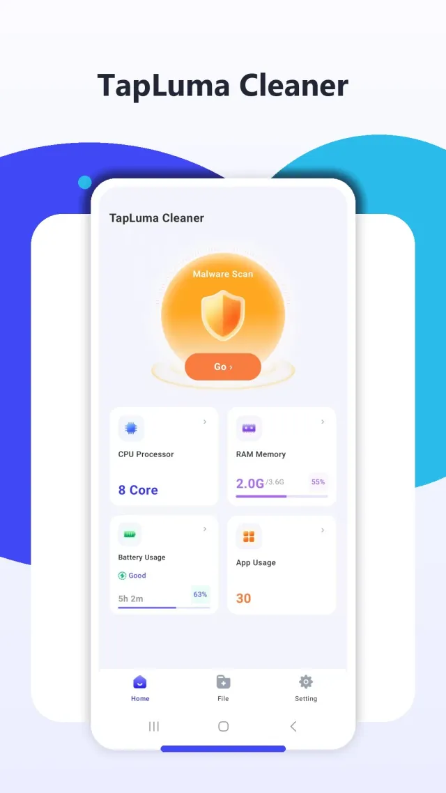 TapLuma Cleaner - Antivirus - Screen 1