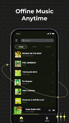 Rhythm Music - Offline Player - Screen 1