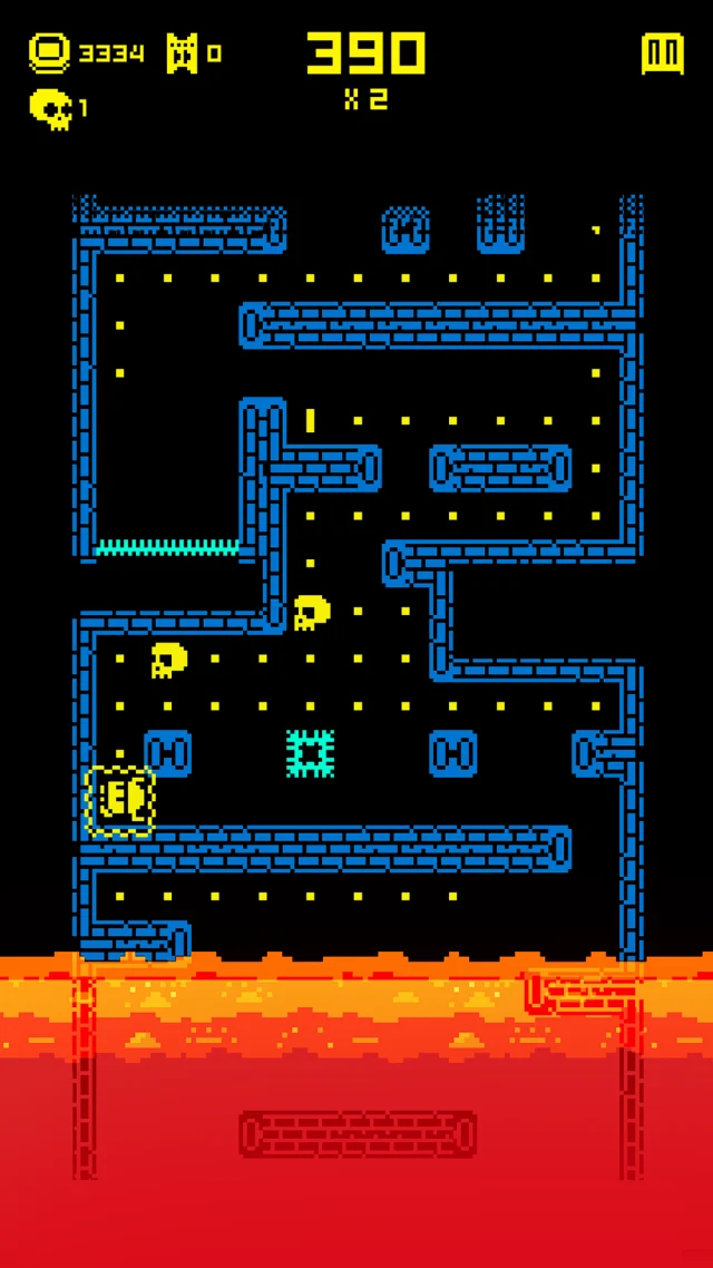 Tomb of the Mask: Old Maze - Screen 1