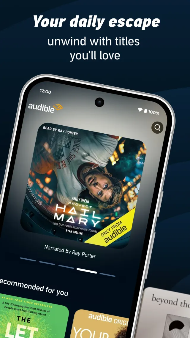 Audible: Audiobooks & Podcasts - Screen 2