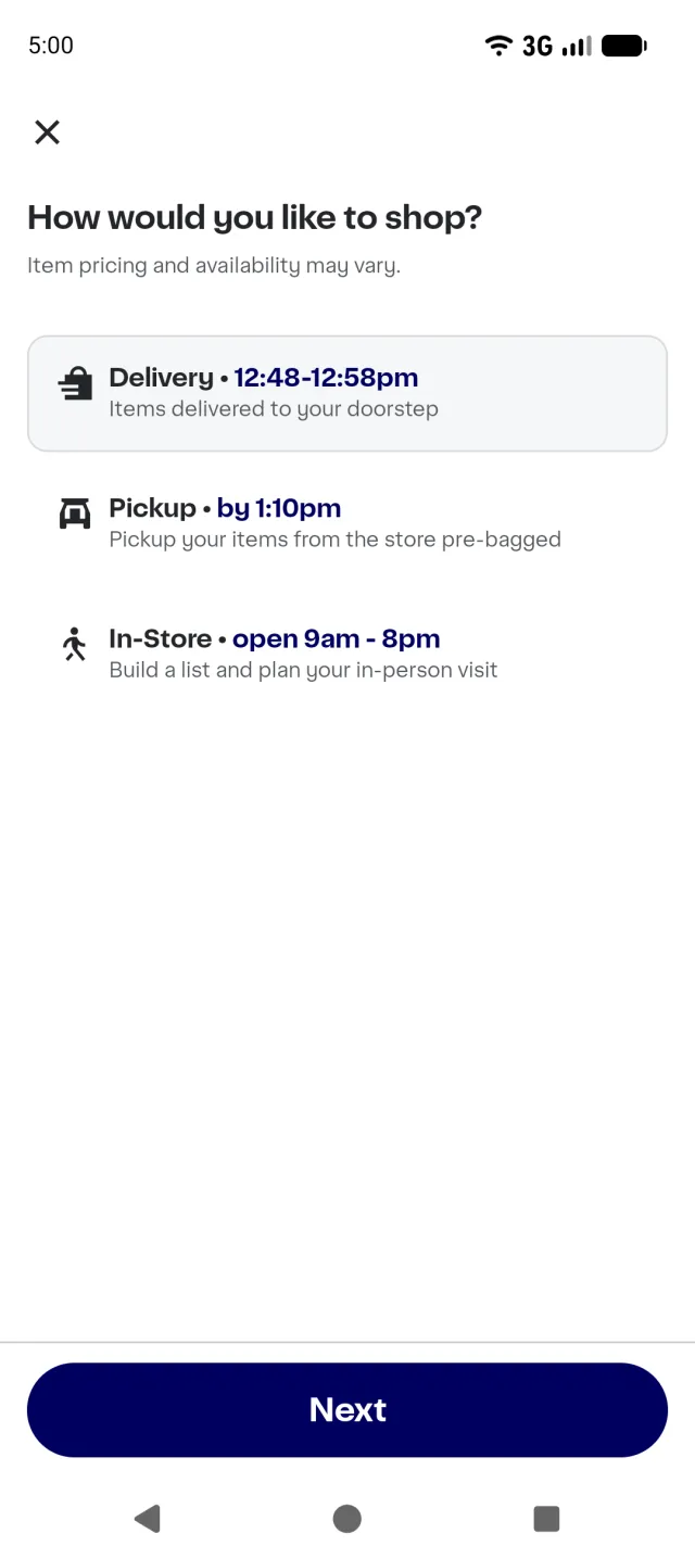 ALDI Grocery Pickup & Delivery - Screen 7