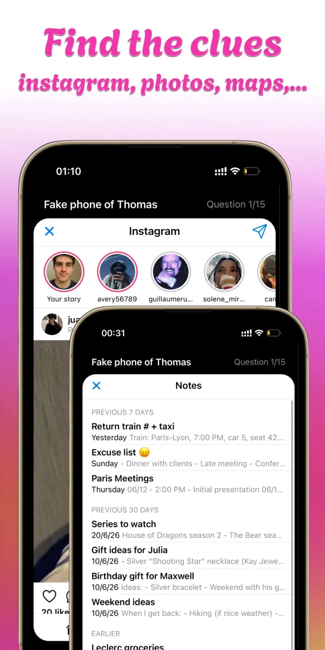 Leaked · Mobile Detective - Screen 3