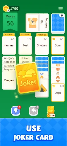 Solitaire Associations Journey - Screen 3
