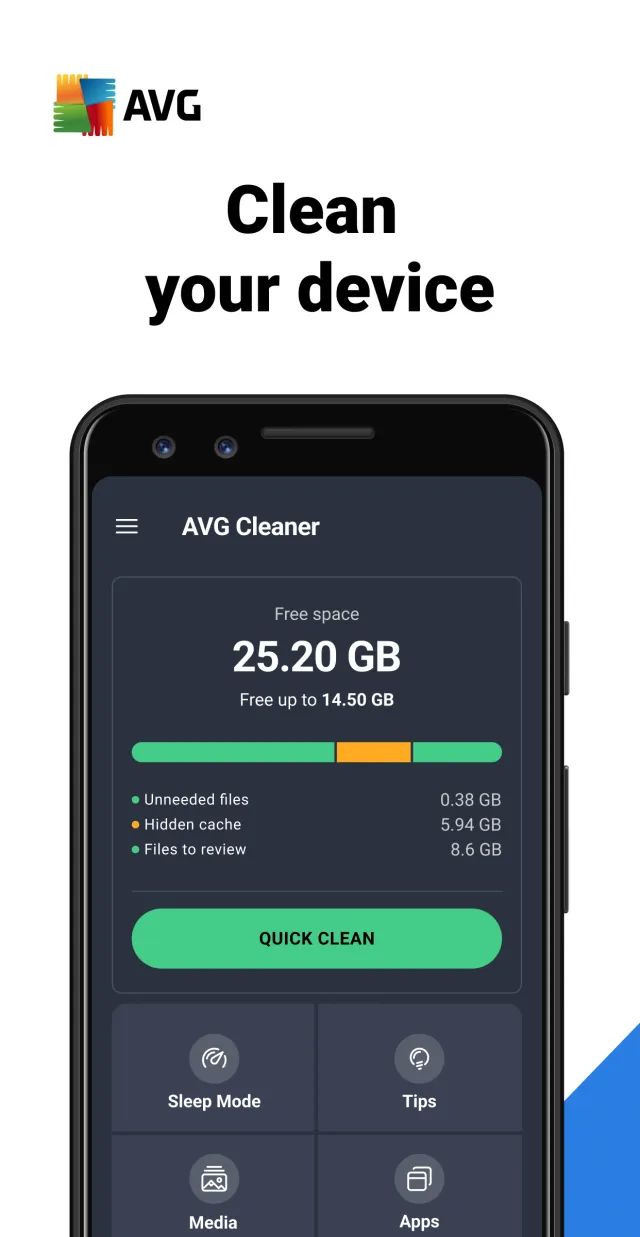 AVG Cleaner - Storage Cleaner - Screen 1