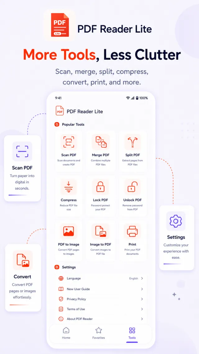 PDF Reader Lite - Fast Viewer - Screen 5