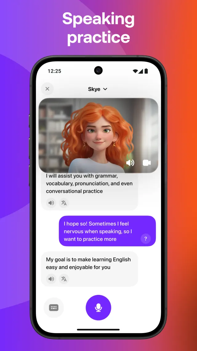 Praktika - AI Language Tutor - Screen 3