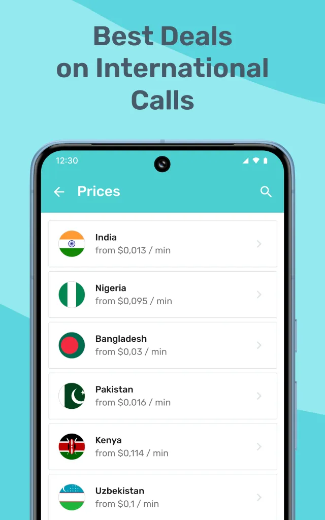 Yolla: International Calling - Screen 3
