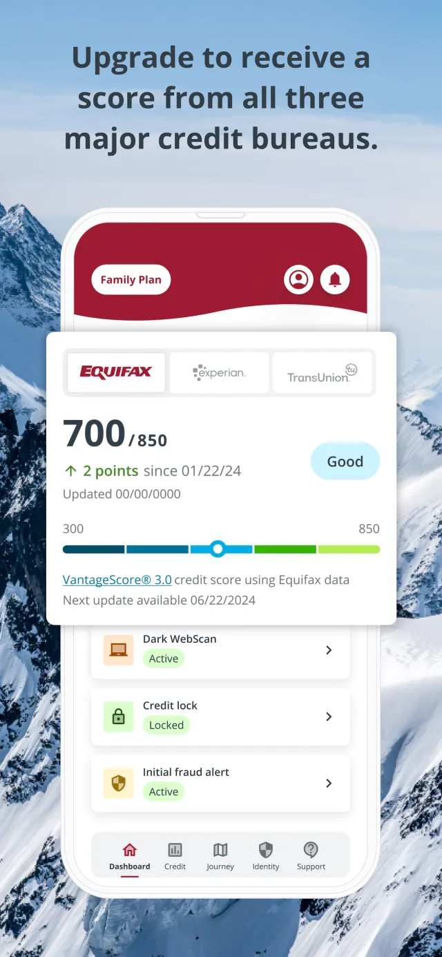 myEquifax - Screen 5