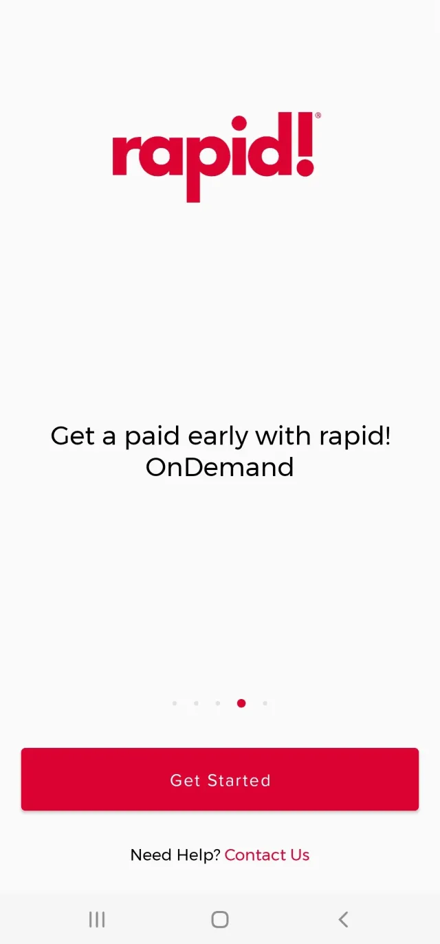 rapid! Pay - Screen 3