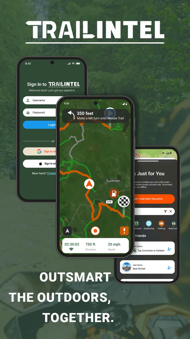 Trailintel - Screen 1