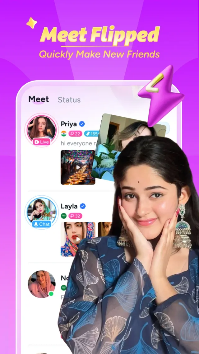 TakaLite - Chat & Meet - Screen 2