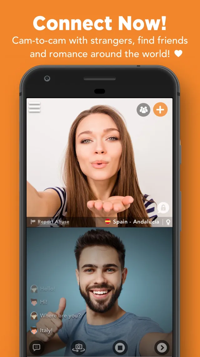 Camsurf: Chat Random & Flirt - Screen 1