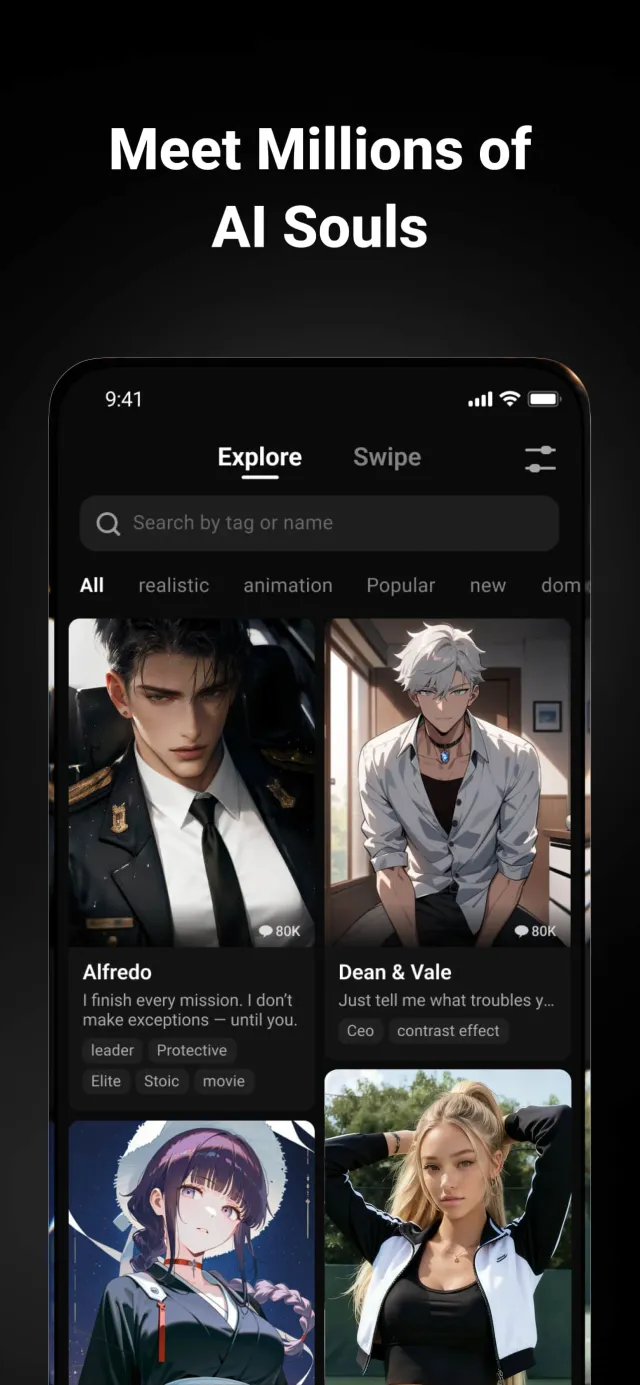 Flipped:Chat with AI Character - Screen 2