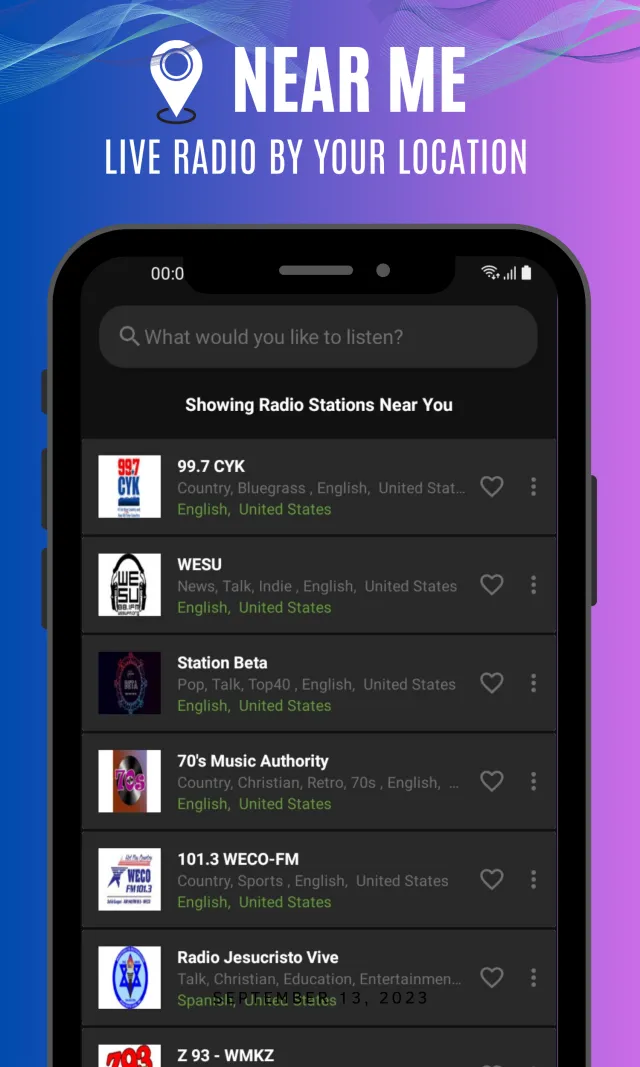FM Radio : AM, FM, Radio Tuner - Screen 7