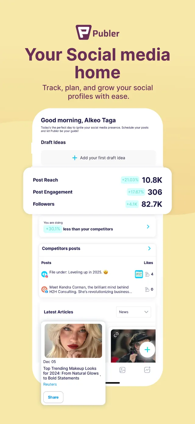 Publer: Social Media Tools - Screen 5