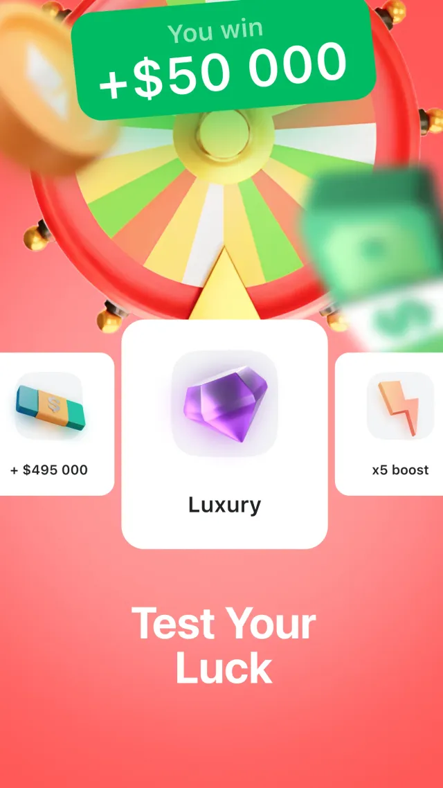 Cryptoguru: Trading Simulator - Screen 3