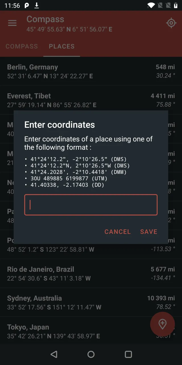 Compass - Screen 7