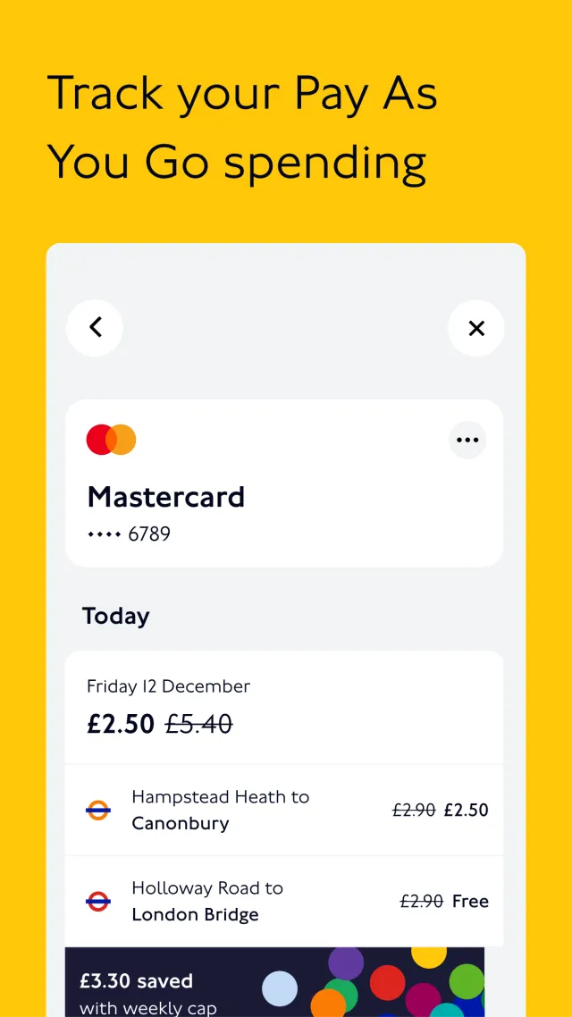TfL Go: Plan, Pay, Travel - Screen 2