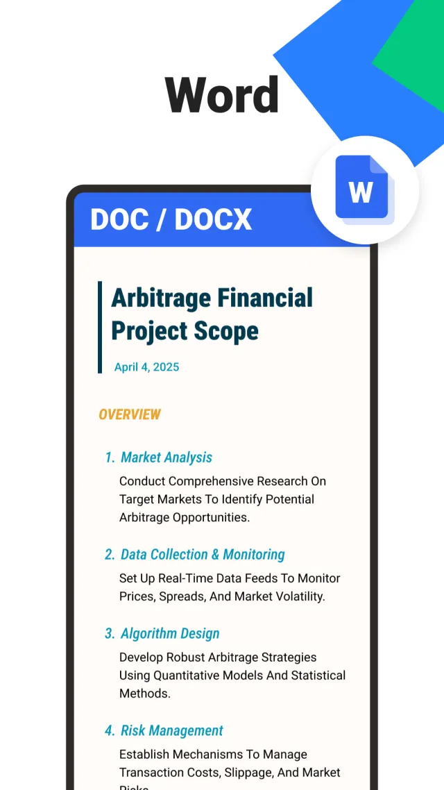 PDF Reader - Docs/Word Reader - Screen 3