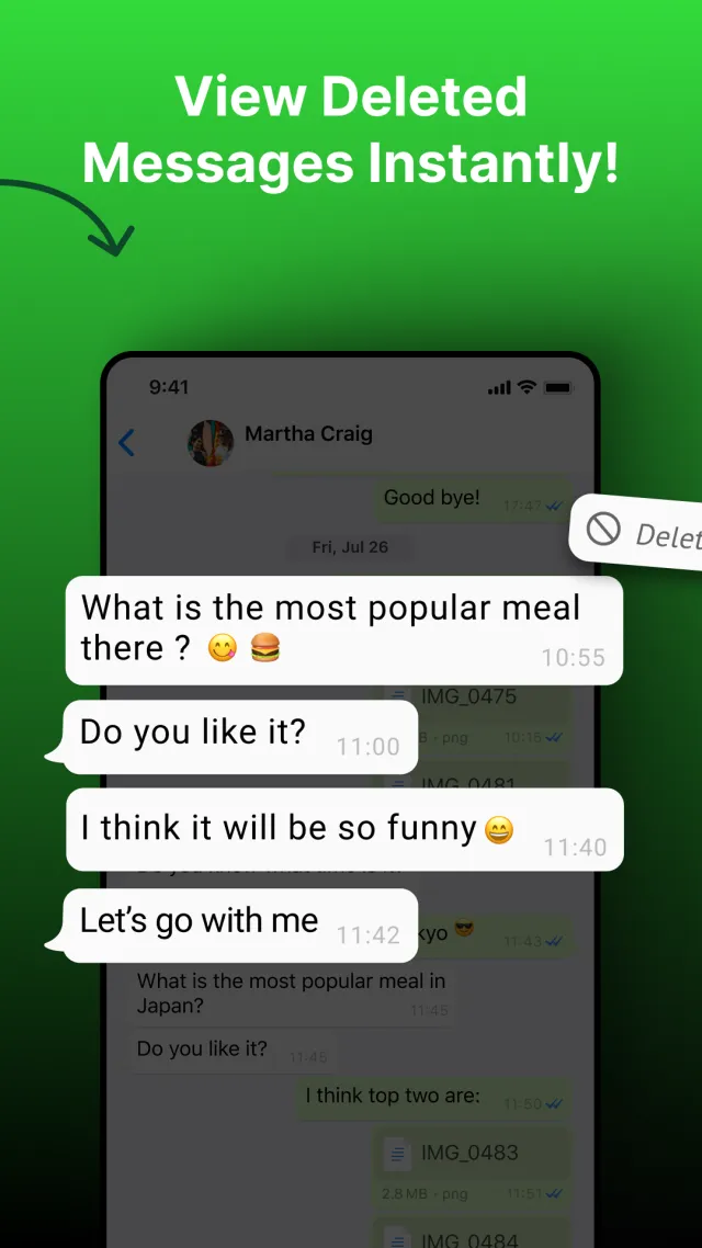See Deleted Messages - Screen 3