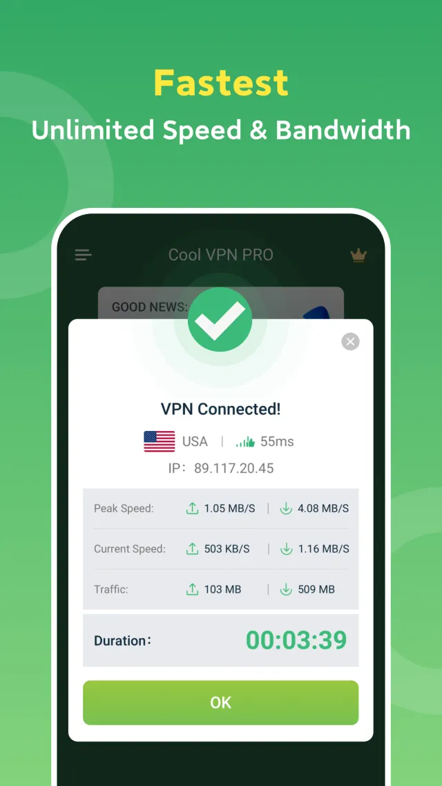 Cool VPN Pro: Secure VPN Proxy - Screen 2