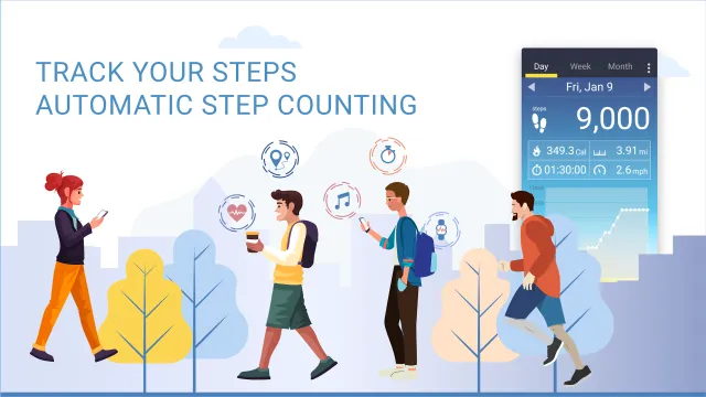 Pedometer - Step Counter - Screen 3