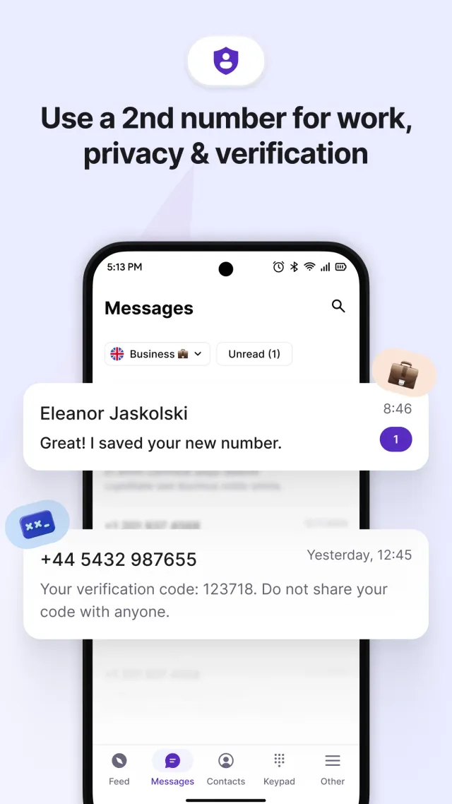 Telicall: Second Phone Number - Screen 5