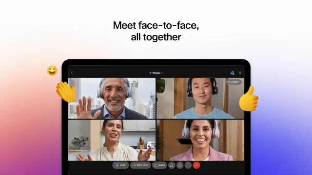 Webex Meetings - Screen 5