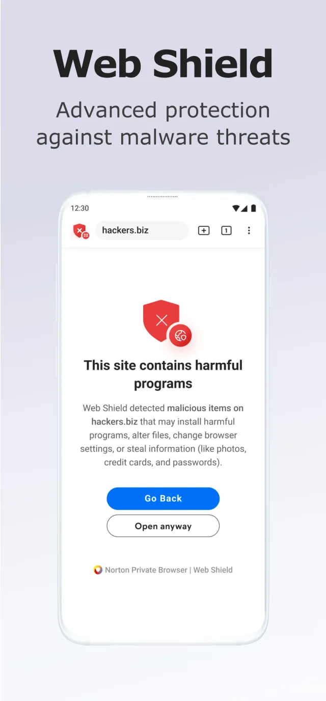 Norton Private Browser - Screen 2