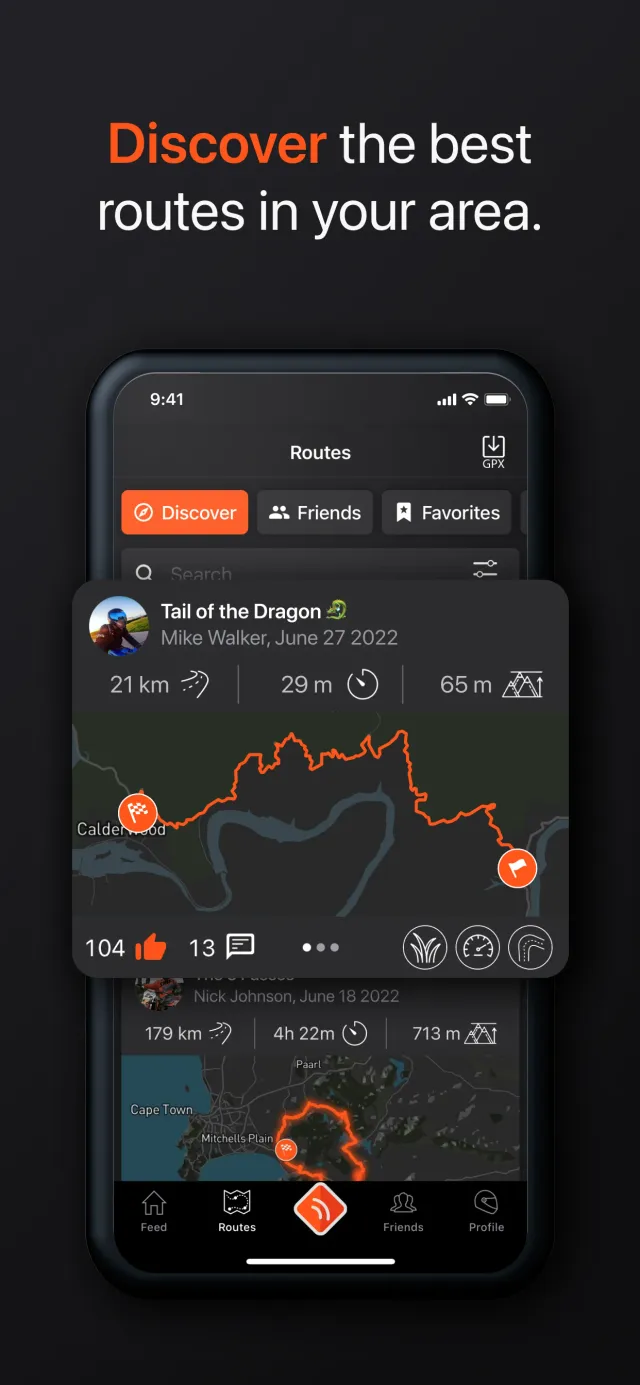 Detecht - Motorcycle App & GPS - Screen 5