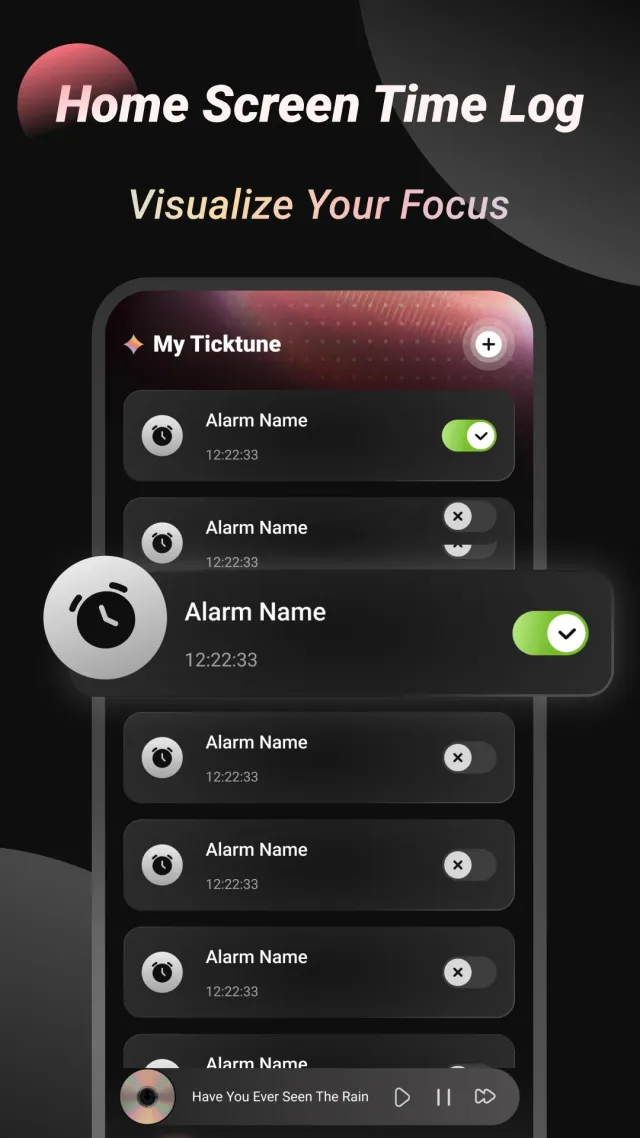 TickTune: Music Timer - Screen 1