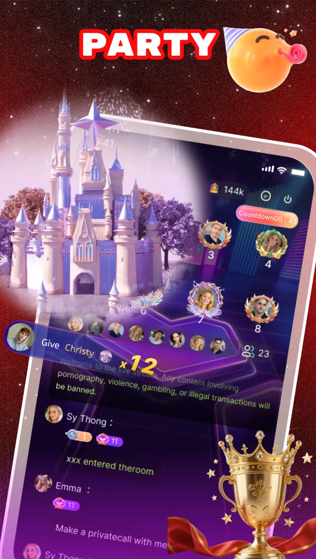 CircleUp - Live Video Chat - Screen 5