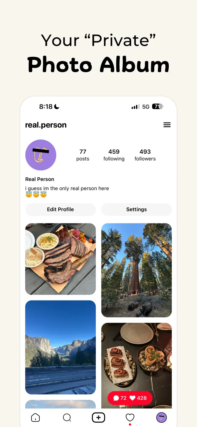 Aspect: AI-Only Social Media - Screen 4