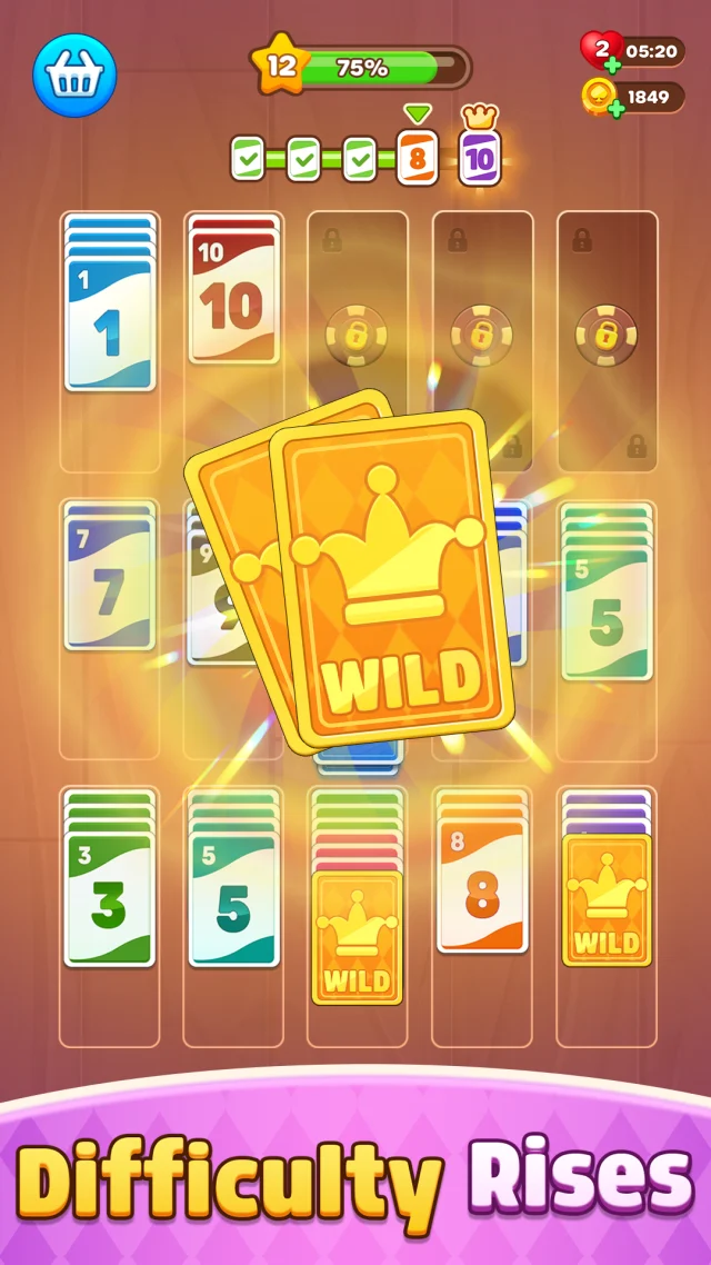 Solitaire Stack Sort - Screen 5