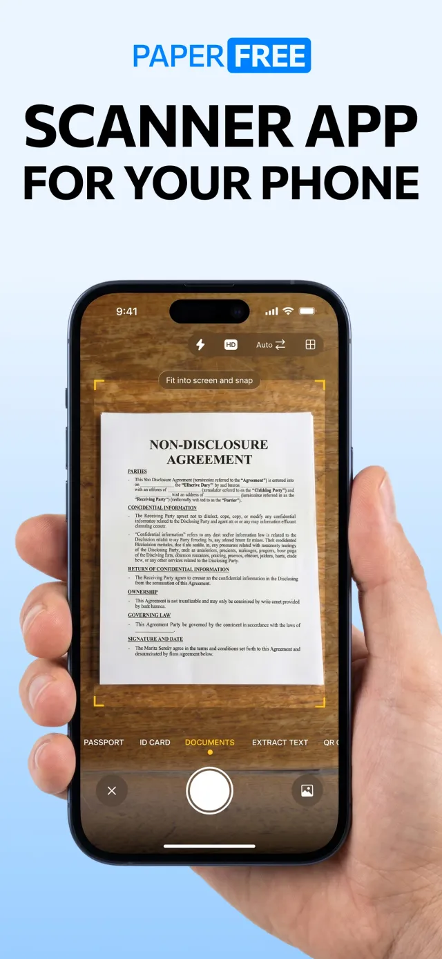 Scanner App - Scan PDF & Docs - Screen 1