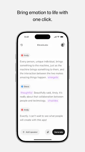 ElevenLabs: AI Voice Generator - Screen 7